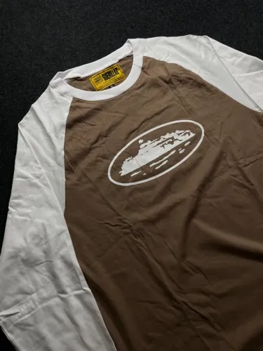 Corteiz manga longa raglan