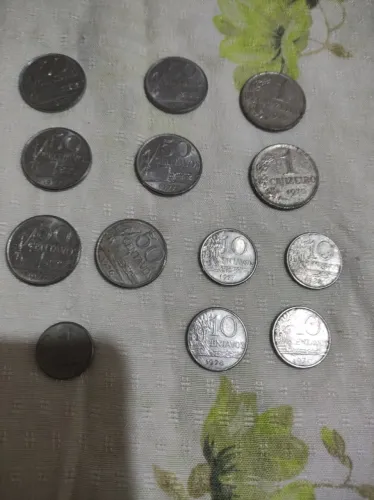 Moedas antigas 