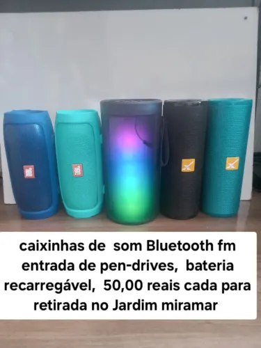 Caixinhas de som Bluetooth 