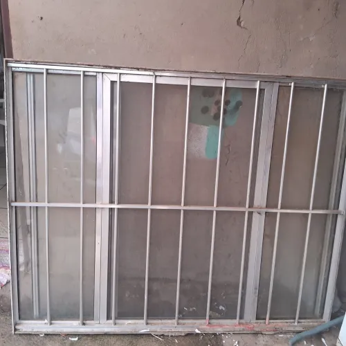 Janela de inox 2 folhas