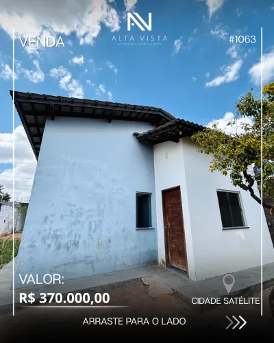 CASA À VENDA | CIDADE SATÉLITE
