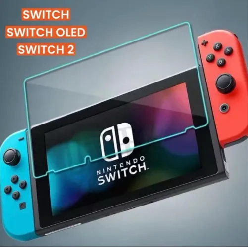 Película de Vidro Temperado para Nintendo Switch