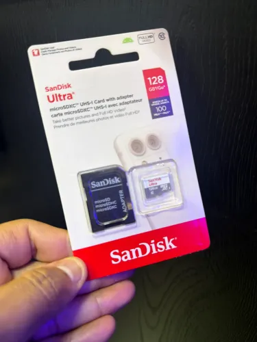 CARTÃO MEMÓRIA 128GB