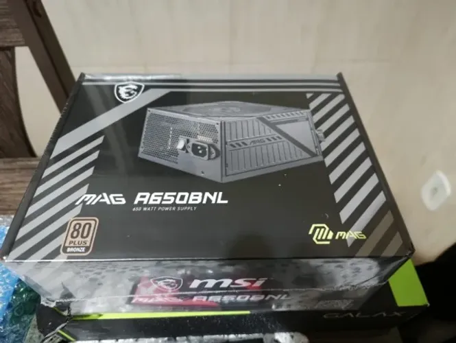 Fonte ATX MSI 650W A650BNL (3 fontes)