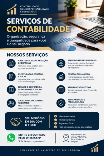 Serviços de apoio contábil