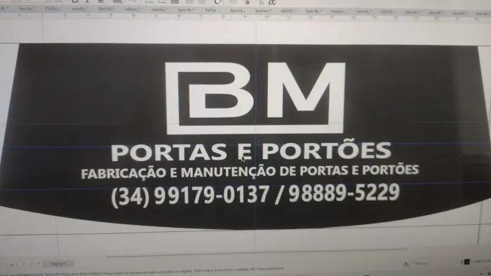 Fabricação de portas e portões