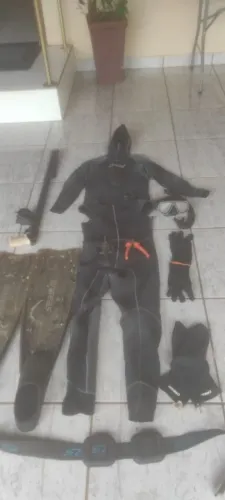 Vendo quite completo de mergulho pesca sub