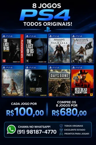 8 jogos ps4