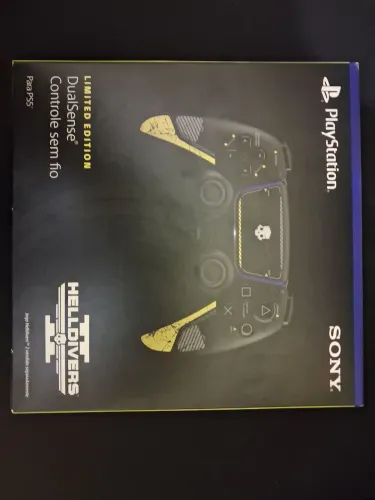 Controle DualSense PS5 Helldivers 2 Edição Limitada Original Lacrado