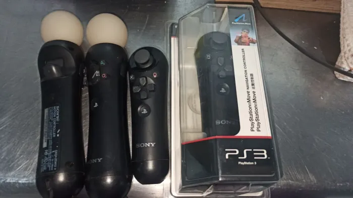 Lote Controles PS Move (PS3 / PS VR) - Inclui Navigation LACRADO!
