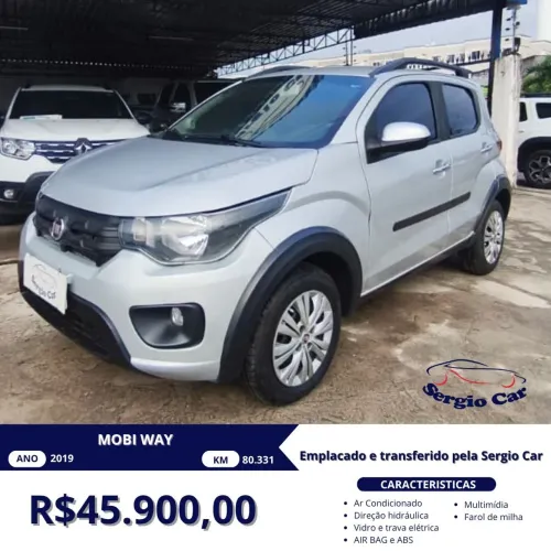 Fiat Mobi WAY 1.0 Fire Flex 5P. 2019