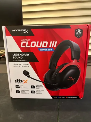 Headset Gamer HyperX Cloud III Wireless