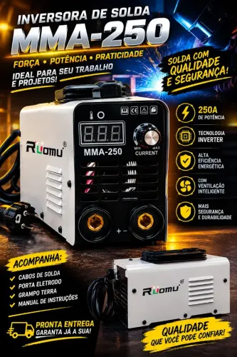 Máquina de solda nova