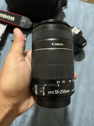 Lente cânon ef 55-250mm!! Pra sair hoje!!!