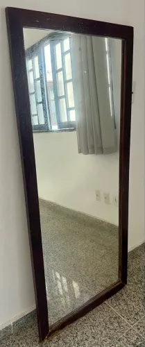 Espelho em madeira 1,70Metros