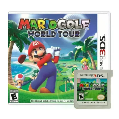 Mario Golf World Tour - Mídia Física Nintendo 3Ds