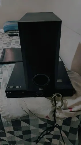 Dvd Receiver Lg 5.1 Ht304sl 300w Não Lê Dvd Amplificador Ok