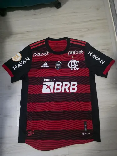Camisa Flamengo 1 x 0 Botafogo 2022 Patch Anti Racismo Pedro