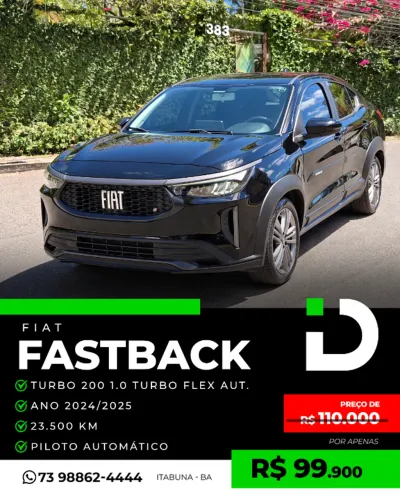 Fiat Fastback 1.0 200 Turbo Flex AUT 2025