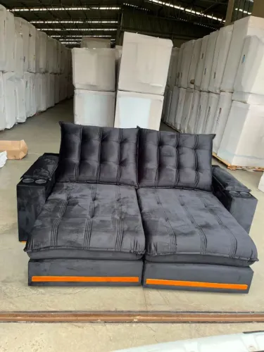 Sofá retrátil conforto máximo