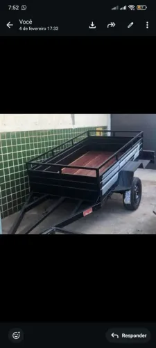 Carretinha nova