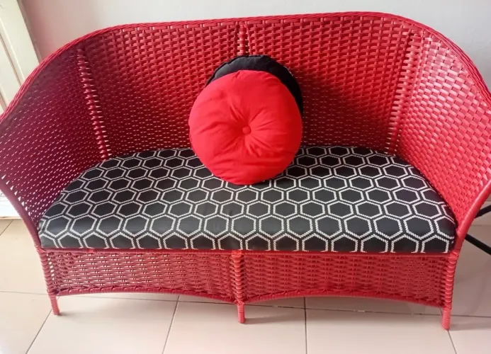 Cadeira estilo namoradeira 