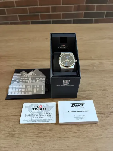 Tissot prx quartz 40mm azul