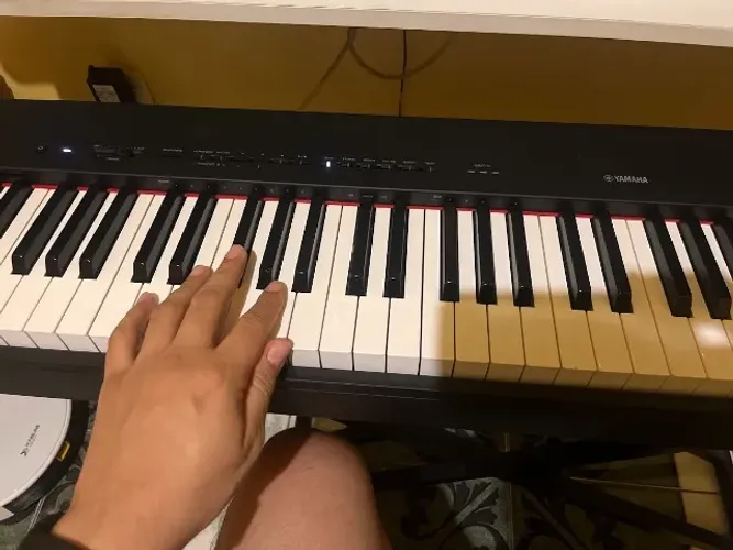 Piano Yamaha P-225 + Case + Pedal de Sustain