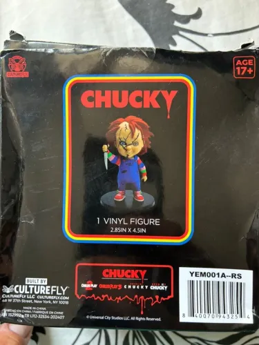 Boneco Chucky Original (CultureFly) - Colecionável com Caixa