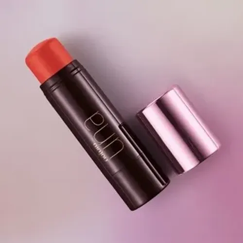 Blush Stick Natura Una Coral Original | Efeito Natural | Longa Duração