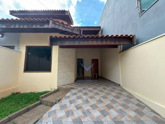 Casa com 3 dormitórios para alugar, 130 m² por R$ 2.997/mês - Werner Plaas - Americana/SP
