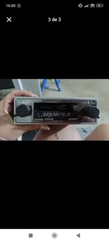 Rádio de carro antigo Roadstar