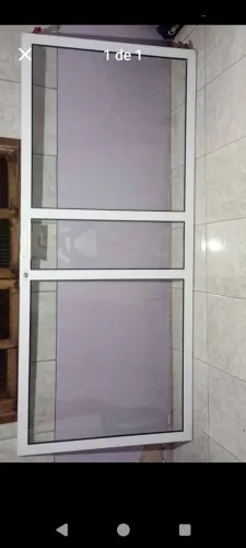 Porta Externa vidro blindex