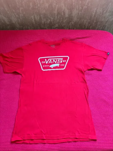 CAMISA VANS M VERMELHA