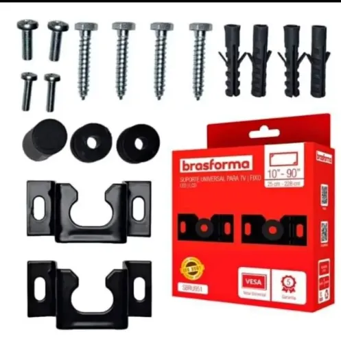 Suporte Para Tv Parede Fixo Universal Led E Lcd 10 A 90 Polegadas