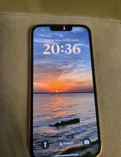 iPhone 13 Pro 256GB Dourado - Excelente Estado
