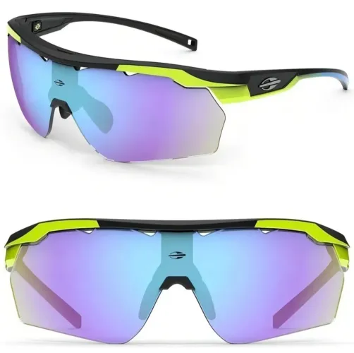 Oculos esportivo de sol Mormaii Smash na caixa para Beach Tennis, Corrida, Pedal
