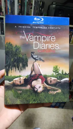 Blu-ray Diários De Um Vampiro Primeira Temporada Completa Lacrado
