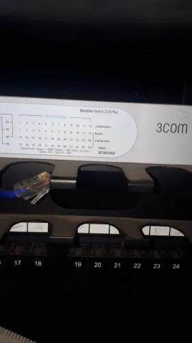 Rack com Switch 