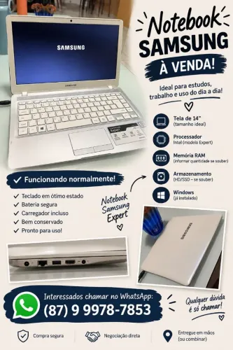 Notebook Samsung 