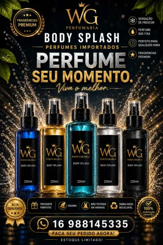 Body Splash Perfumes importados