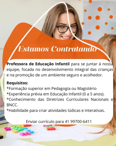 Professora Educação Infantil 