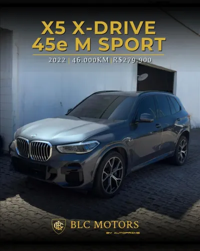 BMW X5 Xdrive 45E 3.0 M.sport Híbrido AU 2022