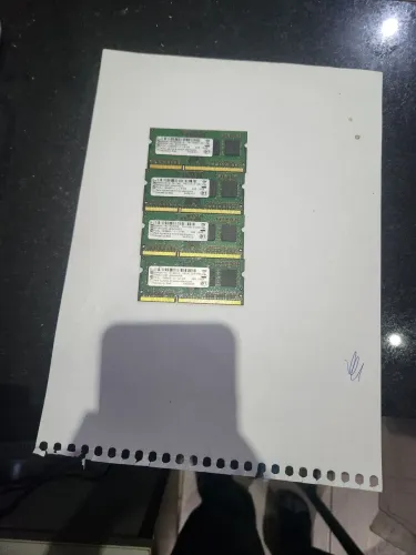 *04 unidades* Memória ram DDR3 4gb