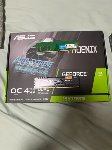 Gtx 1650 super 4gb + 16gb de ram