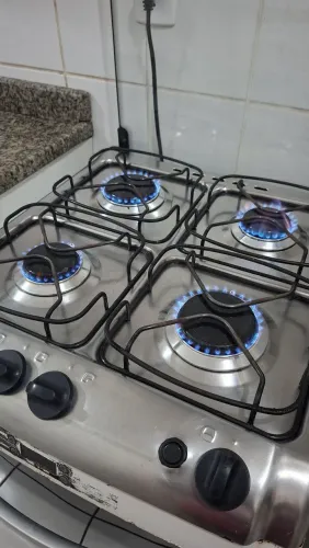 FOGÃO ELETROLUX AÇO INOX e FORNO AUTOLIMPANTE