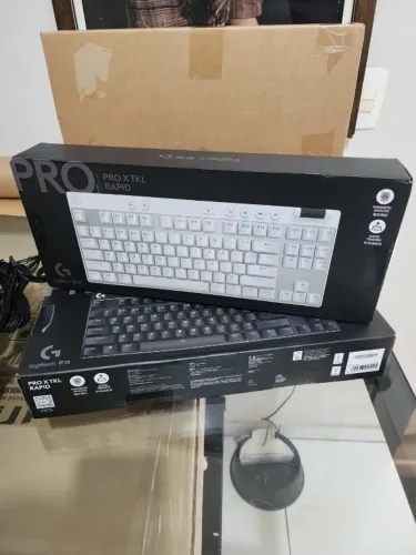 Teclado Logitech G Pro X TKL RAPID Branco