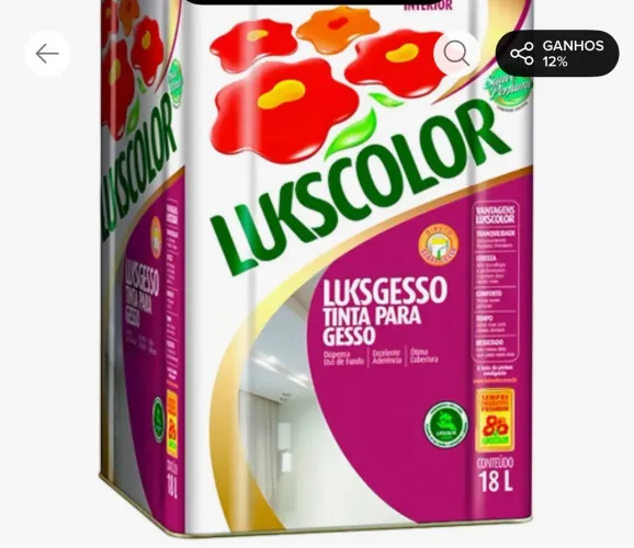 Tinta para gesso Drywall