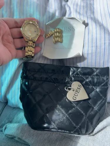 Relógio Guess Original U85110L1 Feminino Dourado