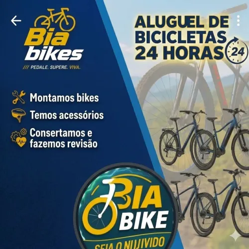 Aluguel de bicicletas 24 horas